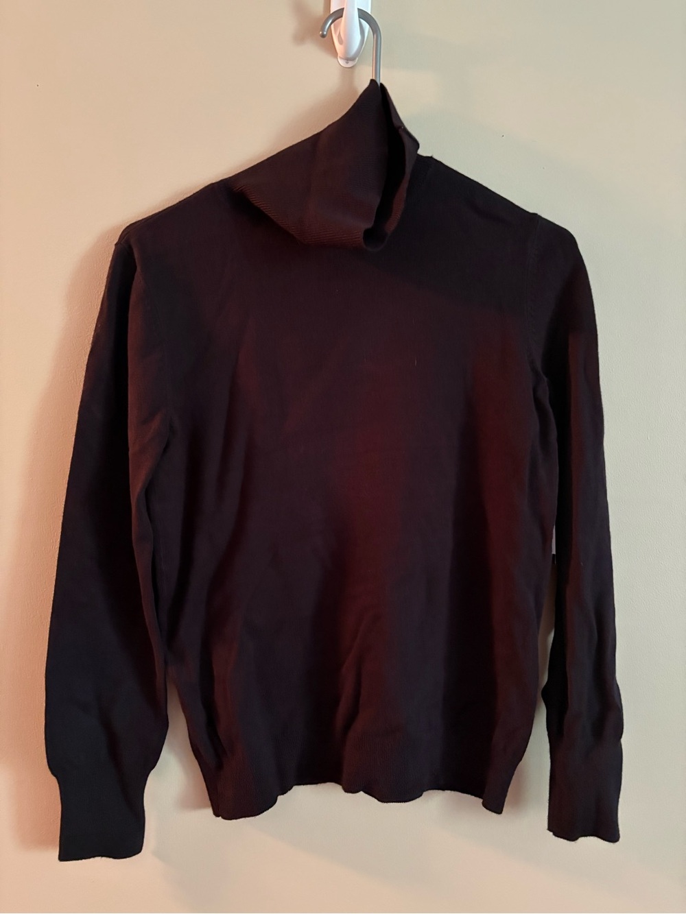 Nine West Black Turtleneck Sweater